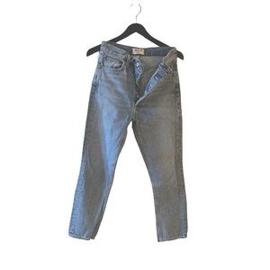 AGOLDE Riley High Rise Straight Crop in Renewal in sz 26